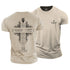 Men's Bible On The Back Cotton T-Shirt