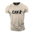 Men's I Can't But He Can Cotton T-Shirt