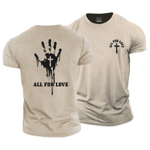 Men's All For Love Cotton T-Shirt