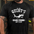 Men's QUINT'S SHARK FISHING JAWS RETRO T-SHIRT