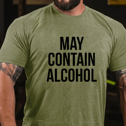 Men's May Contain Alcohol T-Shirt