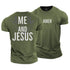 Men's Amen and Jesus Cotton T-Shirt