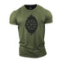 Men's Viking Compass Cotton T-Shirt