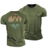 Men's Elk in Forest Cotton T-Shirt