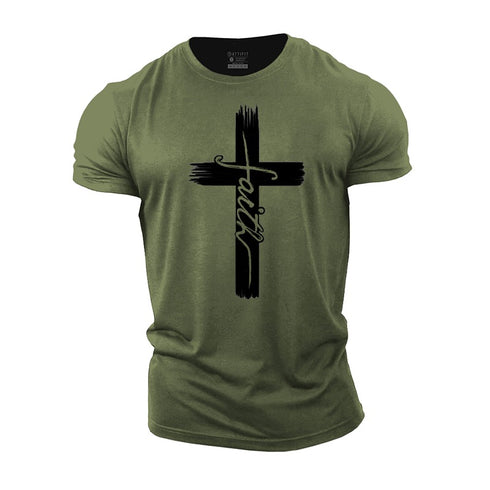 Men's Faith Cotton T-Shirt