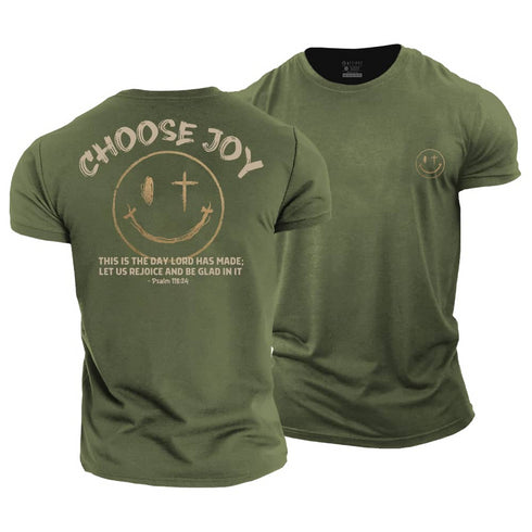 Men's Choose Joy Cotton T-Shirt