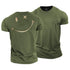 Men's Simple Smiley Cotton T-Shirt