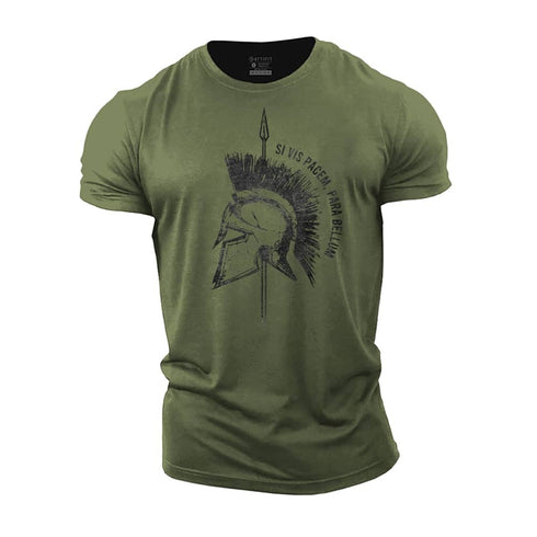 Men's Si Vis Pacem Para Bellum Cotton T-Shirt