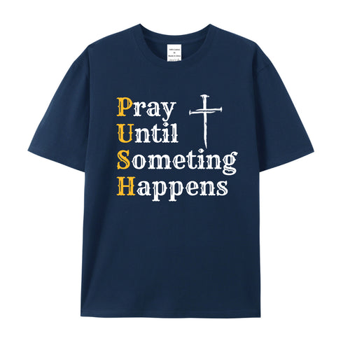 Unisex Pray Cotton T-Shirt