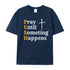 Unisex Pray Cotton T-Shirt