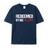 Unisex Redeemed By His Blood Cotton T-Shirt