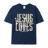 Unisex Jesus Loves You Cotton T-Shirt