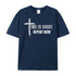 Unisex Time Is Short Repent Now Cotton T-Shirt