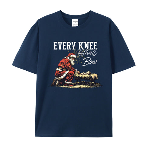 Unisex Every Knee Shall Bow Cotton T-Shirt