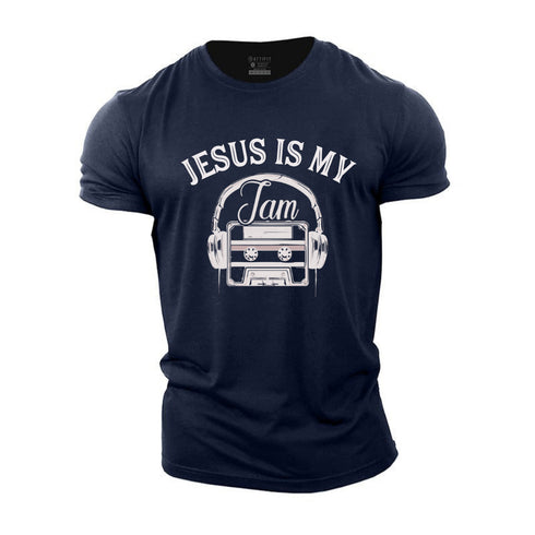 Men's Jesus Is My Jam Cotton T-Shirt