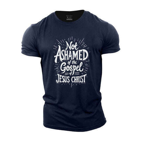 Men's Not Ashamed Of The Gospel Cotton T-Shirt