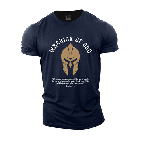 Men's Warrior Of God Cotton T-Shirt