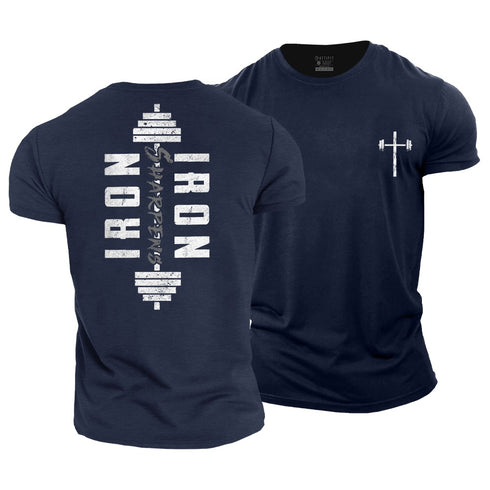 Men's Iron Sharpens Iron Cotton T-Shirt