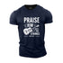 Men's Praise Him With The Strings Cotton T-Shirt