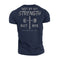 Men's Not by My Strength but His Cotton T-Shirt