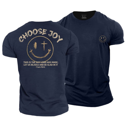 Men's Choose Joy Cotton T-Shirt