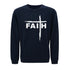 Faith Brush Stroke Sweatshirt