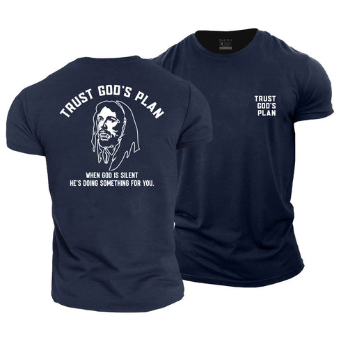 Men's Trust God's Plan Cotton T-Shirt