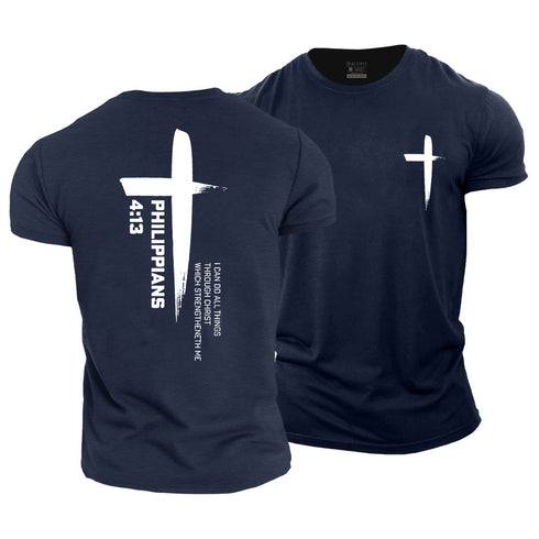 Unisex I Can Do All Things Through Christ Cotton T-Shirt