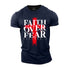 Unisex Faith Over Fear Cotton T-Shirt