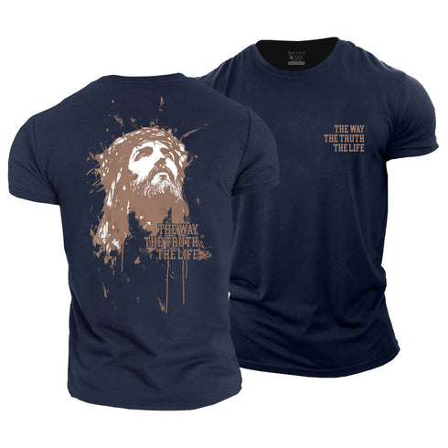 Men's The Way The Truth The Life Cotton T-Shirt
