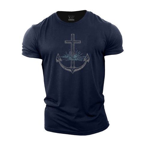 Men's Anchor of Faith Cotton T-Shirt