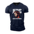 Men's Jesus Created With A Purpose Cotton T-Shirt