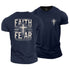 Men's Faith Over Fear Cotton T-Shirt