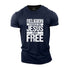 Men's Religion Sets Rules Jesus Sets Free Cotton T-Shirt
