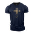 Men's Lion Cross Cotton T-Shirt