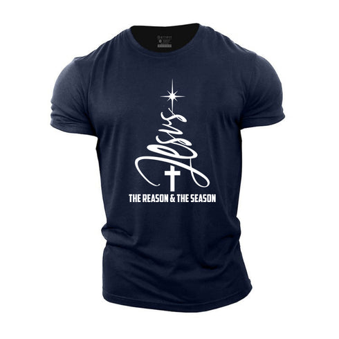 Men's THE REASON & THE SEASON Cotton T-Shirt