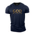 Men's God Is My Strength Cotton T-Shirt