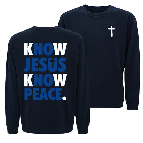 Know Jesus Know Peace Sweatshirt