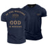 Men's In The Waiting, God Is Working Cotton T-Shirt
