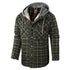 Men‘s Warm Pocket Casual Hoodie Jacket Outwear