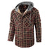 Men‘s Warm Pocket Casual Hoodie Jacket Outwear