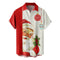 Men's Christmas Funny Graphic Short Sleeve Hawaiian Shirt