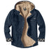 Men‘s Warm Polar fleece Pocket Casual Hoodie Jacket Outwear