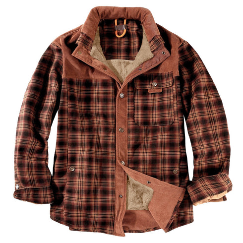 Men‘s Warm Pocket Casual Jacket Outwear