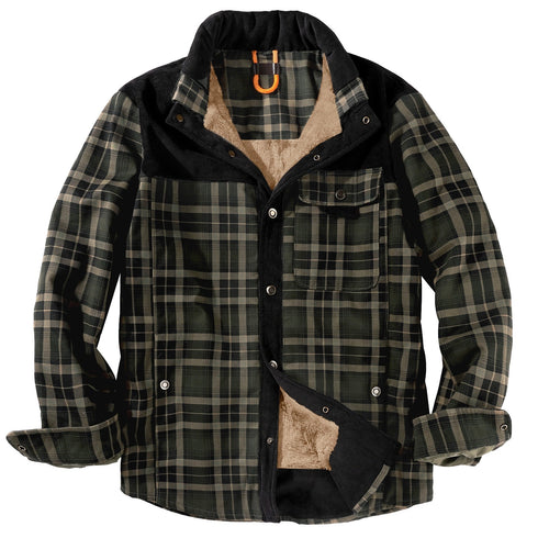 Men‘s Warm Pocket Casual Jacket Outwear