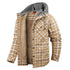 Men‘s Warm Pocket Casual Hoodie Jacket Outwear