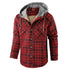 Men‘s Warm Pocket Casual Hoodie Jacket Outwear
