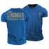 Men's Stronger Through Him Cotton T-Shirt