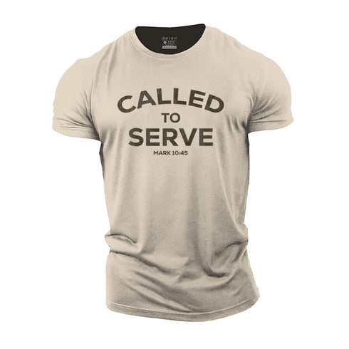 Men's Called to Serve Cotton T-Shirt