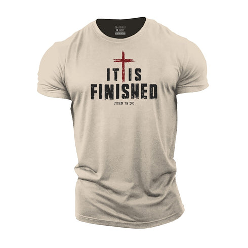 Men's It Is Finished Cotton T-Shirt